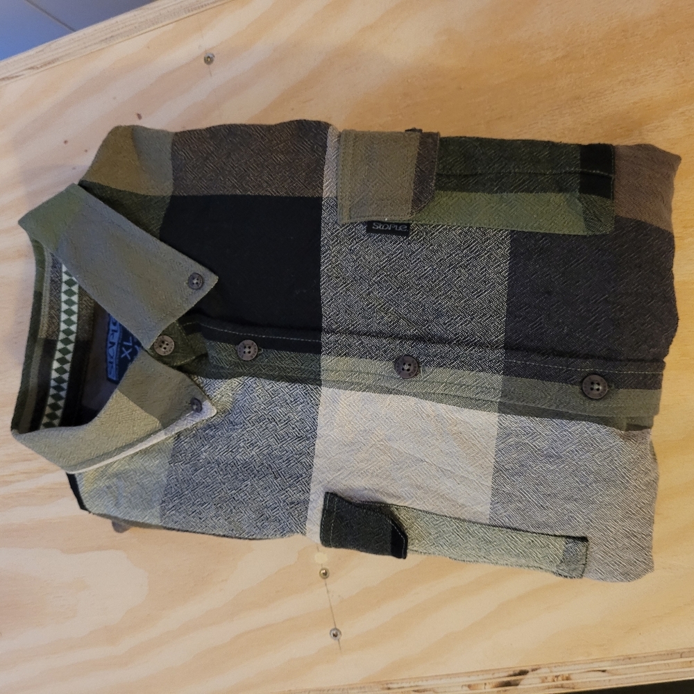 Staples Button Down Shirt - image 1